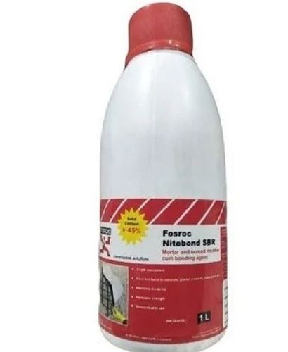 White 1 Litre Sbr Bonding Agent Waterproofing Chemicals For Industrial Use