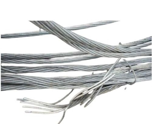 Silver 10 Mm Thick Non Alloy Aluminum Wire Scraps For Automobile Industries