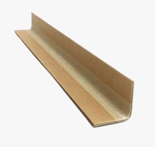 Brown 10 Mm Thickness 30 Inch Matte Kraft Paper L Shape Angle Edge Boards