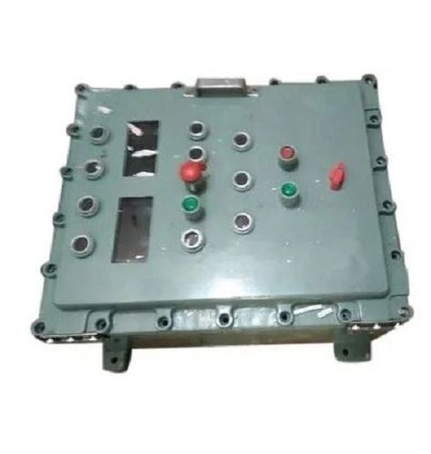 240 Volts Single Phase Metal Base Powder Coated Flameproof Control Panel  Frequency (Mhz): 50 Hertz (Hz)