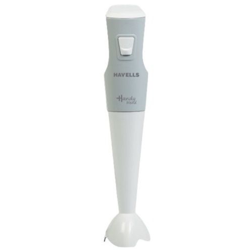 White 250 Watt Plastic Body And Stainless Steel Blade Hand Blender