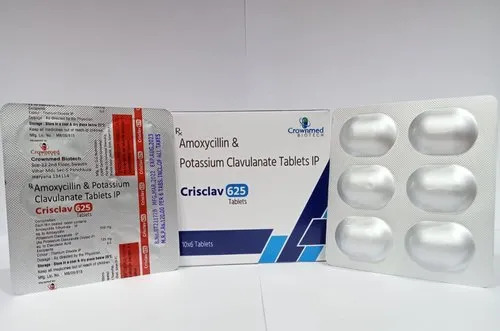 Amoxycillin And Potassium Clavulanate 625MG Tablet IP