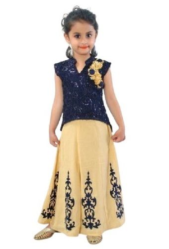 Red, Yellow, Green, Mahendi And Orange Brocade Fancy Kids Lehenga Choli at  Rs 500/piece in Surat