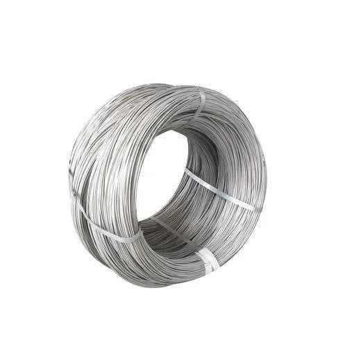 Silver 1 Mm Thick Round Galvanized 202 Grade Construction Stainless Steel Wire Rod