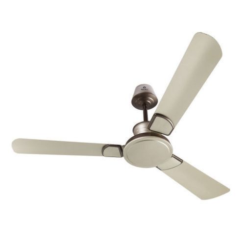 220-240 Volts Designer Plain Non-Remote Operated Iron Three Blade Ceiling Fan 