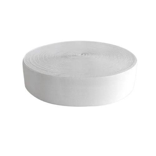 25 Meter 1.2 Inch Width Stretchable Lightweight Plain Polyester Elastic Tape