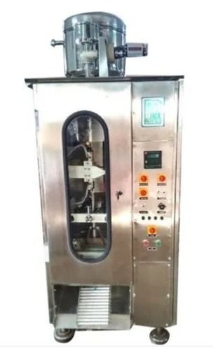 Silver 500 Watt 220 Volt Single Phase Fully Automatic Milk Pouch Packing Machine