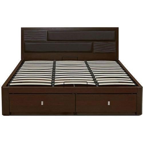 6 X 6 X 20 Foot Easy To Clean Indian Stylish Solid Wooden Double Bed