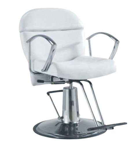 Adjustable And Comfortable Swivel Stylish Alloy Steel Salon Chair Size: 58.4X49.5X90.2 Centimeter