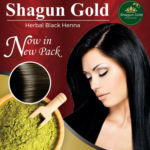 Black Hair Colour Henna Powder