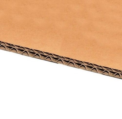 100 Percent Recyclable Eco-friendly Rectangular Plain Corrugated Cardboard Sheets For Packaging By Gajanan Enterprises