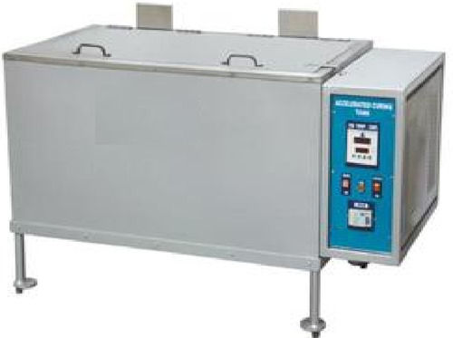 Mild Steel and Stainless Steel Semi Automatic Curing Tank Accelerated