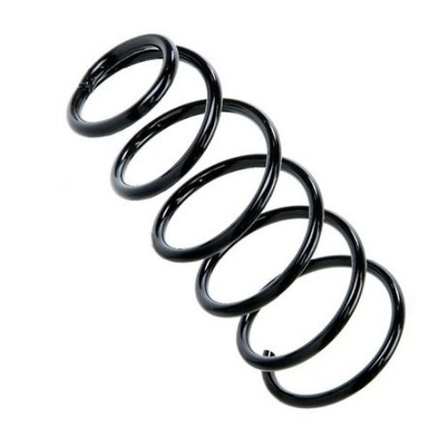 Black Mild Steel Polished Finished Automotive Coil Spring For Two Wheeler