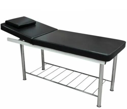 Comfortable Plain Metal And Synthetic Leather Massage Bed  Dimension(L*W*H): 180X60X80  Centimeter (Cm)