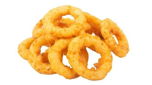 Round Shaped Crunchy And Crispy Salty Hygienically Packed Fried Onion Chips