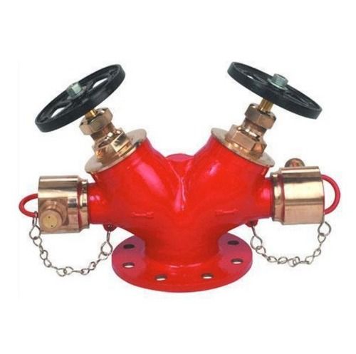 Stainless Steel Double Headed Fire Hydrant Valve For Industrial