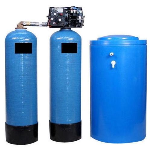 1000 Liter Flour Stand Automatic Mild Steel Water Softener Plant