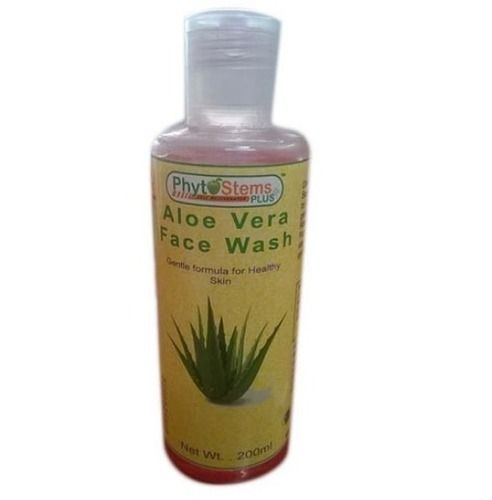 200 Milliliter Smooth Texture Deep Cleansing Herbal Aloe Vera Face Wash