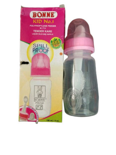 5 Inches Lightweight And Portable Pvc Plastic Body Baby Feeding Bottle Weight: 30 Grams (G)