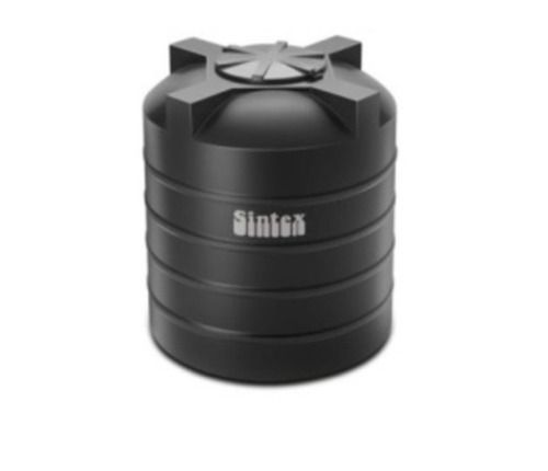 Black 920 X 845Mm Weather Resistant Abs Plastic Water Tank, 500 Liter Storage Capacity 