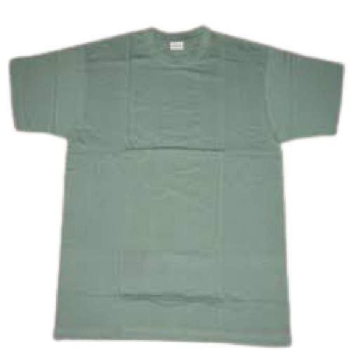 Casual Wear Round Neck Half Sleeve Plain Cotton T-Shirt For Men'S