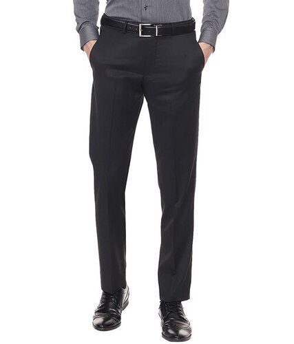 Formal Wear Plain Mens Pant With Regular Fitting, All Sizes Available