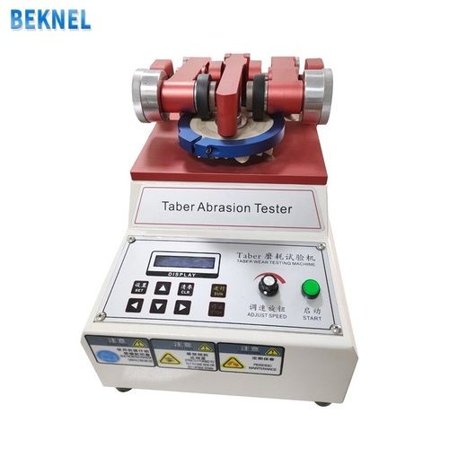 Industrial Semi Automatic Digital Abrasion Testing Machine