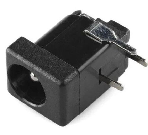 Black Ip 54 Protection Dc Power Jack For Electrical Appliances