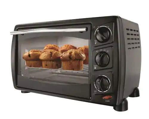 Grey Oven Toaster Grill With Bell Ring 28 Ltr