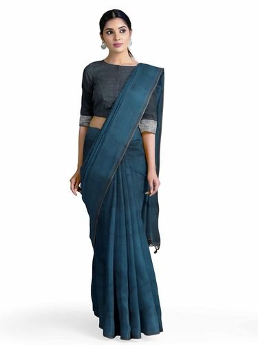 Hdpe Party Wear Modern Design Ladies Saree With Unstitched Blouse Piece