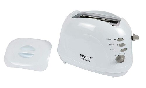 POP UP TOASTER TWO SLICE WHITE