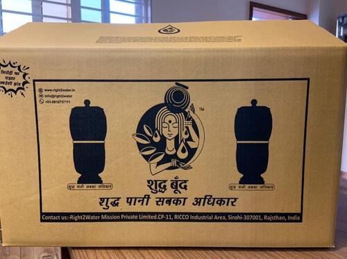 Printed Kraft Paper Carton Packaging Box For Apparel Shipping