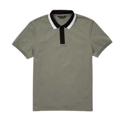 Washable And Comfortable Short Sleeves Plain Polo Collar T-shirt For Men's