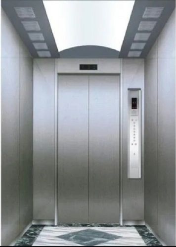 1000 Kg 2 M/Sec 240 Volts Ac Stainless Steel Center Door Passenger Lift Hoist Way Size: 1600 X 1600 Mm