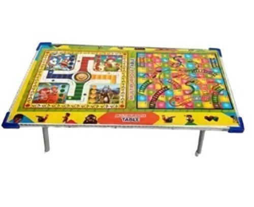 40 X 20 X 3 Cm Rectangle Aluminium And Wood Body Printed Kids Board Game Table Cue Joint: Aluminum Alloy