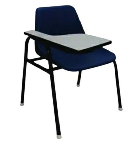 450 X 490 X 780 Mm Iron Body Polyvinyl Chloride Plastic Writing Pad Chairs 