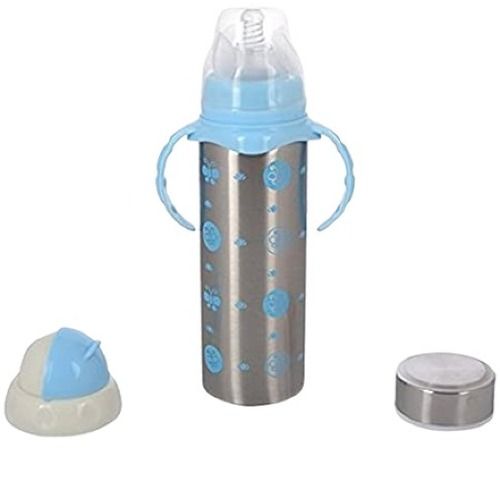 500 Ml Size Silver Stainless Steel Feeding Bottles For Babies