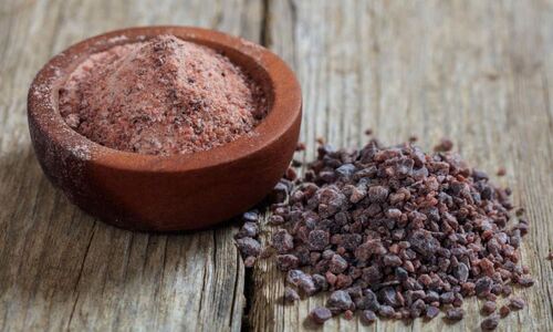 Food Grade Common Black Salt Powder For Cooking And Salad