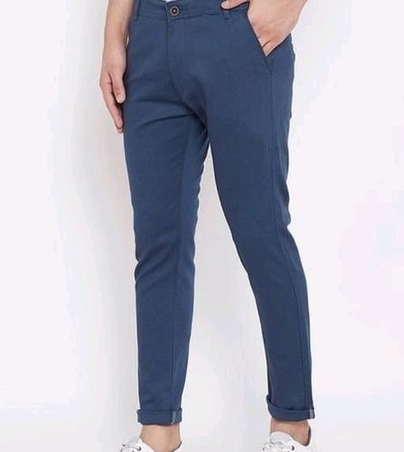 Formal Wear Blue Mens Pants, All Sizes Available