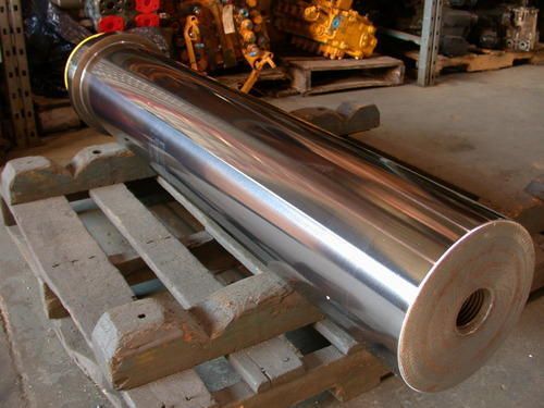 Hard Chrome Plated Mild Steel Roller For Industrial, 2-6 Meter Length