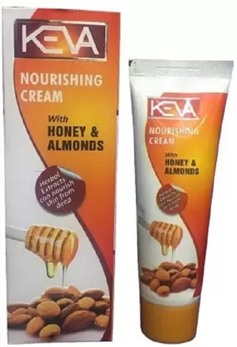 शहद और बादाम चिकनी बनावट वाली प्राकृतिक पौष्टिक क्रीम के लिए अनुशंसित: पुरुषों और महिलाओं के लिए