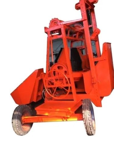 Orange Hydraulic Pressure 240 Volts Corrosion Resistant Mild Steel Concrete Mixer