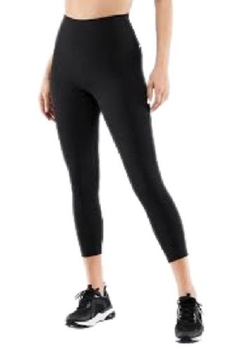 Indian Ladies Black Plain Casual Wear Cotton Capri Legging at Best Price in  Chennai