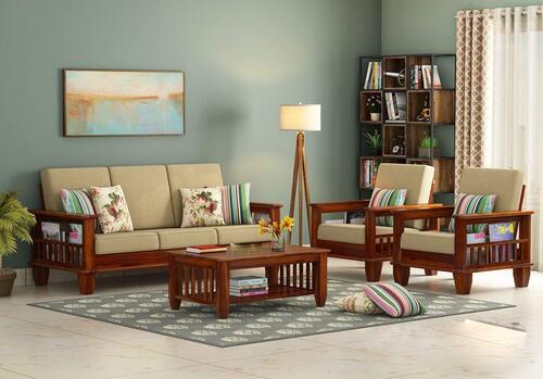 Modern Design Termite Resistant Wooden Sofa Set For Home