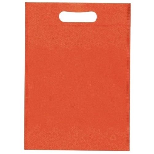 Plain Pattern Non-Woven Fabric Shopping Bags With D-Cut HandlesA 