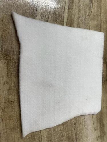 Plain White 1200 GSM Non Woven Felt, 5 MM Thickness