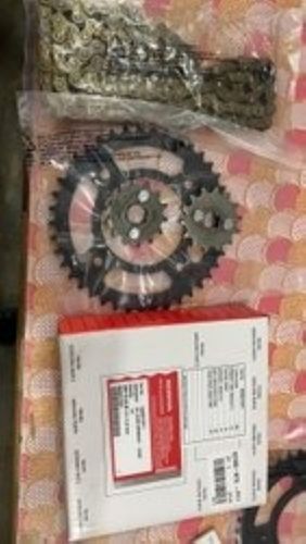 Rust Corrosion-Proof Crc High-Carbon Steel Hero Chain Sprocket Kit For Two Wheeler Warranty: 1 Year