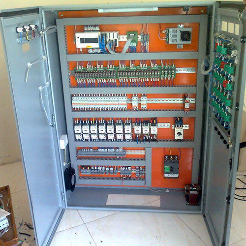 Single Phase Plc Control Panel Use For Electronic And Electrical Circuit Fittings