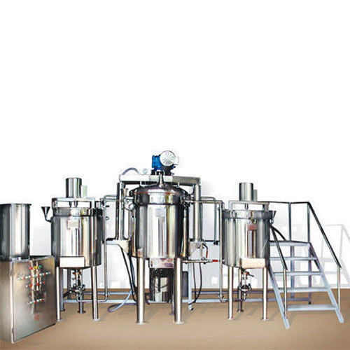 Stainless Steel Automatic Ointment Manufacturing Plant For Pharmaceutical Industry