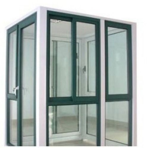 12 X 8 Foot 15 Mm Thick Rectangular Plain Inward And Outward Aluminum Partition Door  Application: Office